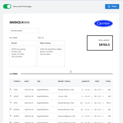 Ticket Manager Preview 3